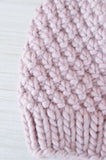 Mauve Taylor Luxury Knit Beanie