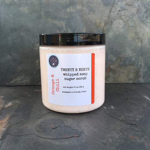 Orange + Chili Soap Sugar Scrub